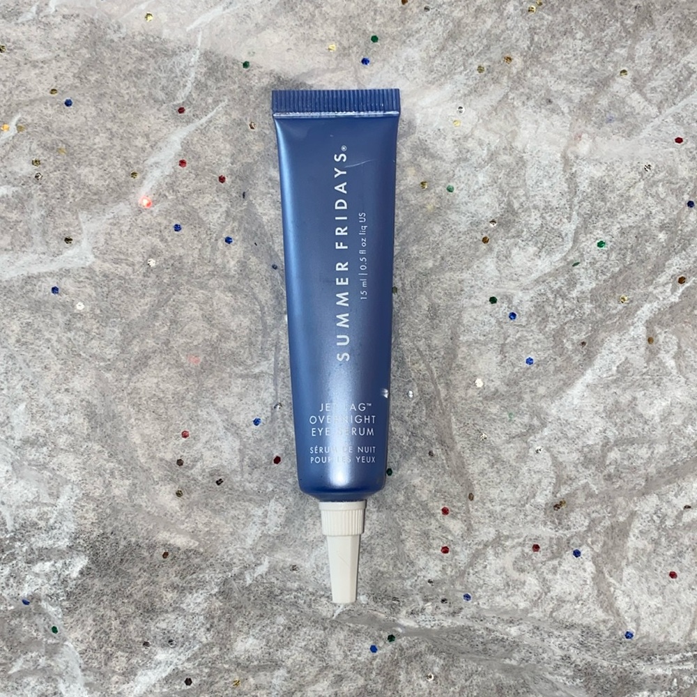 An overnight eye serum that have retinol